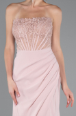 Puder Abendkleid Lang ABU5001