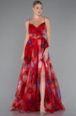 Abendkleid Lang Rot ABU5053