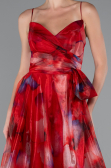 Abendkleid Lang Rot ABU5053