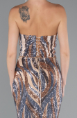 Abendkleid Lang Gold ABU5024
