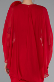 Partykleid Midi Rot ABK2382