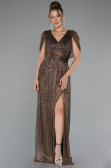 Abendkleid Lang Kupfer ABU5098