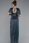 Abendkleid Lang Petrolgrün ABU5098