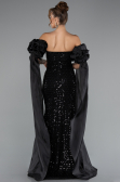 Abendkleid Lang Schwarz ABU5100