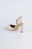 Hautfarben Stiletto Satin MJ8008