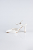 Party-Schuhe Leder Weiß MJD5150