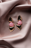 Ohrschmuck Rosa BJ1042