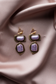 Ohrschmuck Lila BJ1043