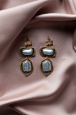 Ohrschmuck Blau BJ1043