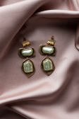 Ohrschmuck Minzgrün BJ1043