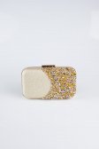 Abendtasche Gold V604