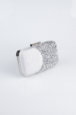 Abendtasche Silber V604