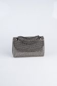 Abendtasche Verputz Platin V934