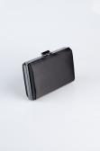 Abendtaschen Satin Schwarz V275