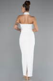 Standesamtkleid Midi Weiß ABK2399