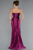 Abschlusskleid Lang Kirschrot ABU5022