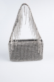 Abendtasche Swarovski Schwarz MN977