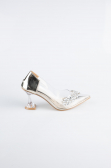 Stiletto Lackleder Gold ABR1055