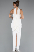 Abendkleid Lang Weiß ABU5181