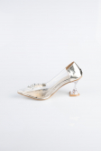 Stiletto Lackleder Gold ABR1055