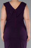 Partykleid in Übergröße Midi Violette ABK2422