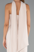 Abschlusskleid Lang Beige ABU5216