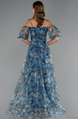 Abendkleid Lang Petrolgrün ABU5221