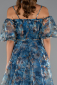 Abendkleid Lang Petrolgrün ABU5221