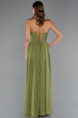 Abschlusskleid Lang Chiffon Pistaziengrün ABU5223