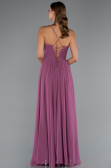 Abschlusskleid Lang Chiffon Altrosa ABU5223