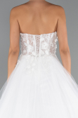Hochzeitskleider Lang Weiß ABG154