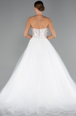 Hochzeitskleider Lang Weiß ABG154