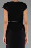 Partykleid Midi Schwarz ABK2428