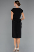 Partykleid Midi Schwarz ABK2428