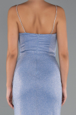 Abschlusskleid Lang Indigo ABU5245