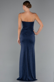 Abschlusskleid Lang Marineblau ABU5245