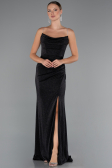 Abschlusskleid Lang Schwarz ABU5245