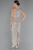 Abendkleid Lang Beige ABU5247