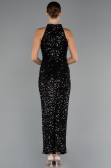 Abendkleid Lang Schwarz ABU5247