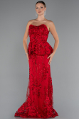 Abendkleid Lang Rot ABU5249