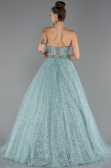 Abendkleid Lang Minzgrün ABU5265