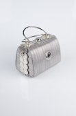 Abendtaschen Laserschnitt Platin KC170