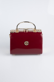 Abendtaschen Lackleder Weinrot KC170