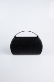 Abendtasche Laserschnitt Schwarz V351
