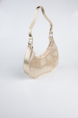 Abendtasche Steinbesetzt Gold V909