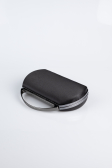 Abendtasche Satin Schwarz V351