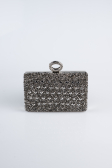 Abendtaschen Glitzernd Platin SH830