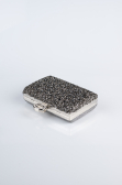 Abendtaschen Glitzernd Platin SH830