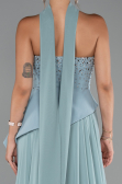 Abendkleid Lang Chiffon Türkis ABU5280