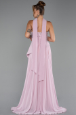 Abendkleid Lang Chiffon Puder ABU5280